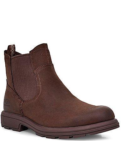 UGG Mens Biltmore Waterproof Suede Cold Weather Chelsea Boots Product Image