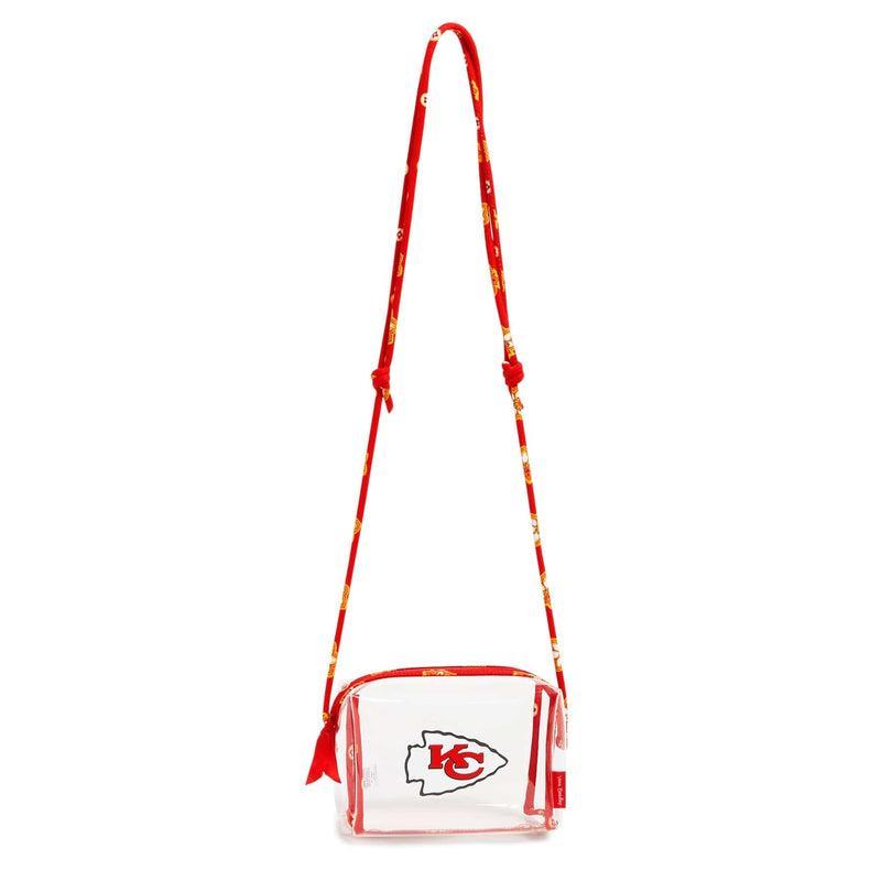 Vera Bradley NFL Clear Crossbody Bags Women in Kansas City Chiefs Bandana Product Image