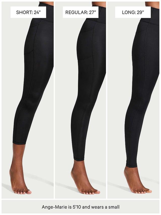 VS Essential High-Rise Perforated Capri Leggings Product Image