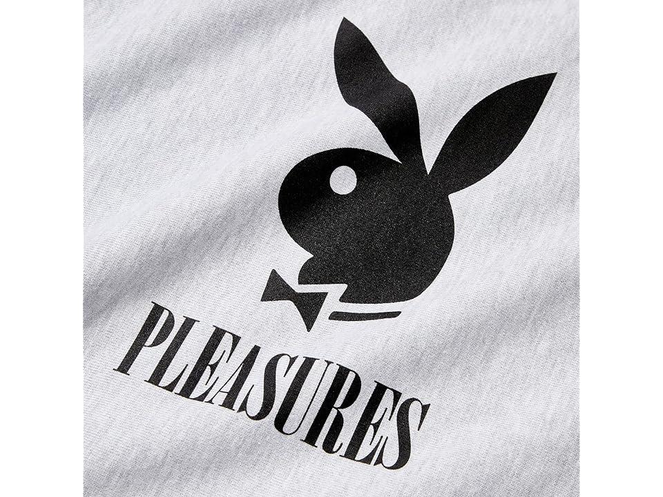 Pleasures Play Hoodie (Heather Grey) Men's Clothing Product Image