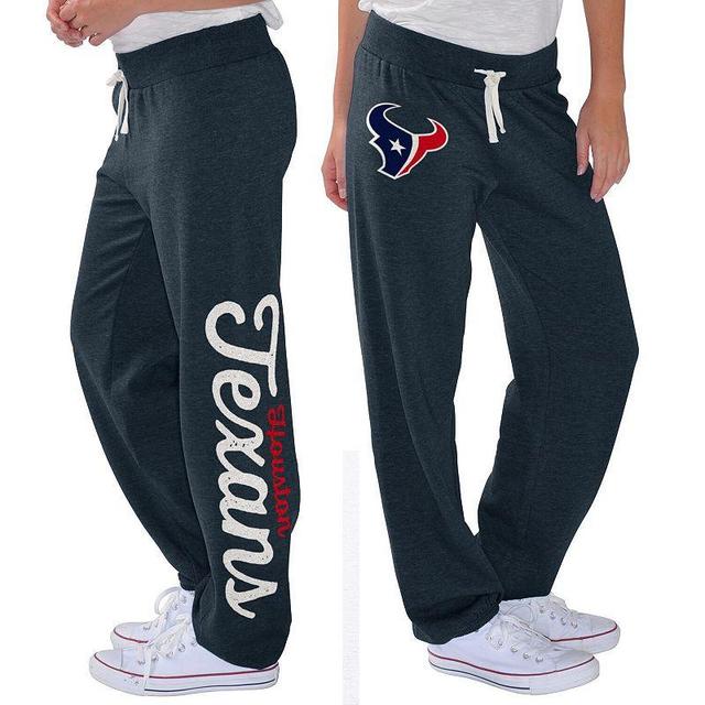 Womens G-III 4Her by Carl Banks Houston Texans Scrimmage Fleece Pants Blue Product Image