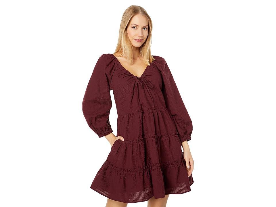 Madewell Amalia Tiered Minidress Product Image