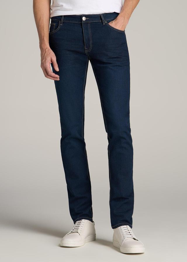 Carman TAPERED Jeans for Tall Men in Blue-Steel Male Product Image