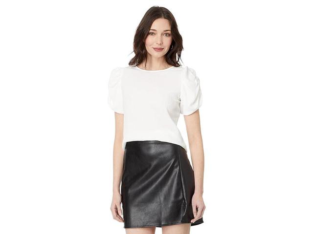 Vince Camuto Gathered Puff Sleeve Blouse Product Image