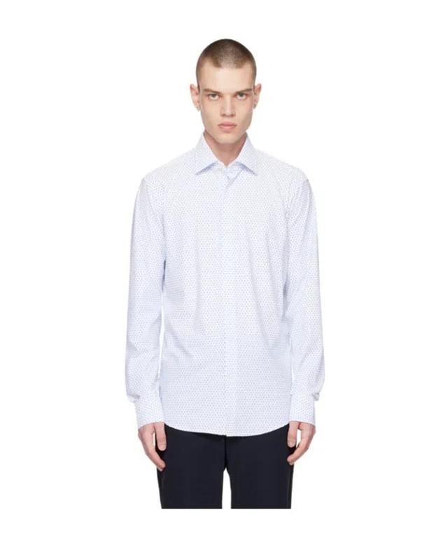 HUGO BOSS Long-sleeved Shirt In White Product Image