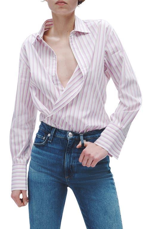 Womens Indiana Striped Twisted Shirt Product Image