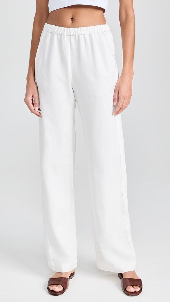 Enza Costa Twill Everywhere Pants | Shopbop Product Image