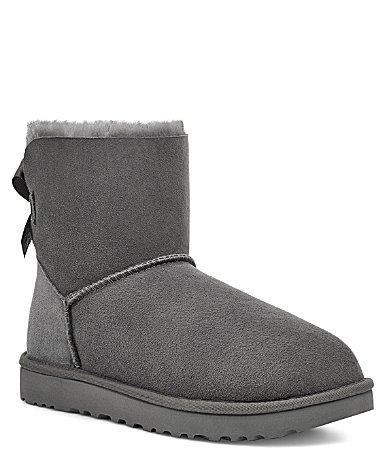 UGG Womens Mini Bailey Bow II Boot Sheepskin Classic Boots Product Image