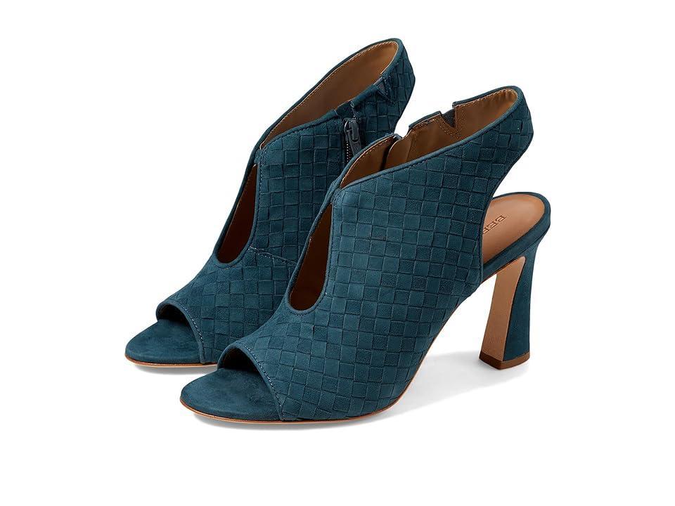 BERNARDO FOOTWEAR Leonora Woven Peep Toe Pump Product Image