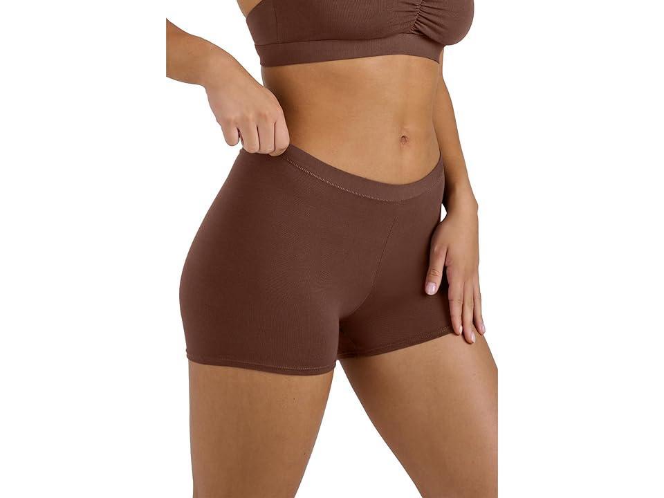 MeUndies Feel Free Boyshorts (Walnut Shell) Women's Lingerie Product Image