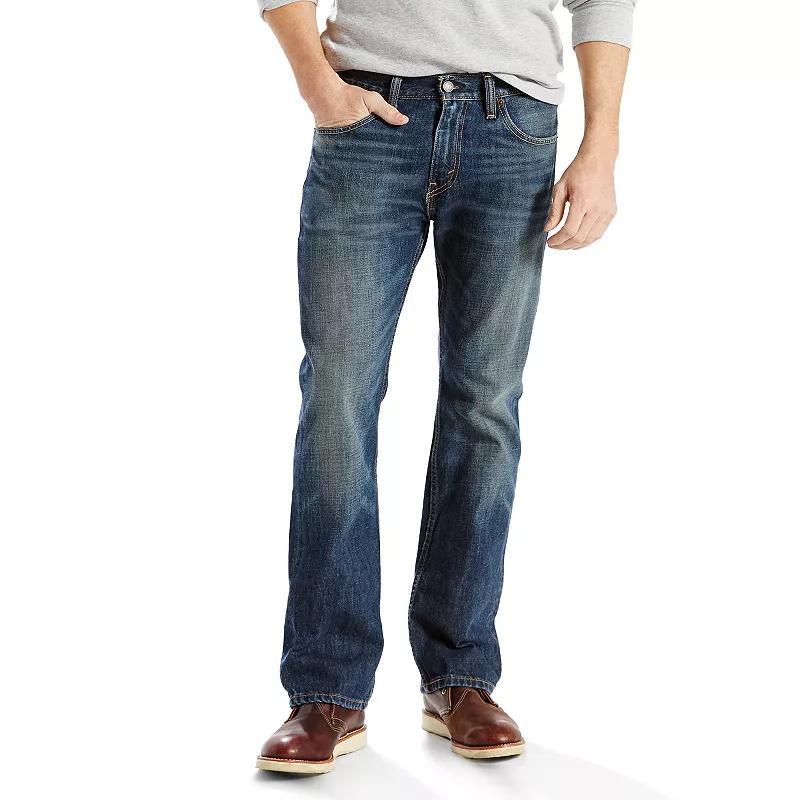 Mens Levis 527 Slim Bootcut Stretch Jeans Product Image