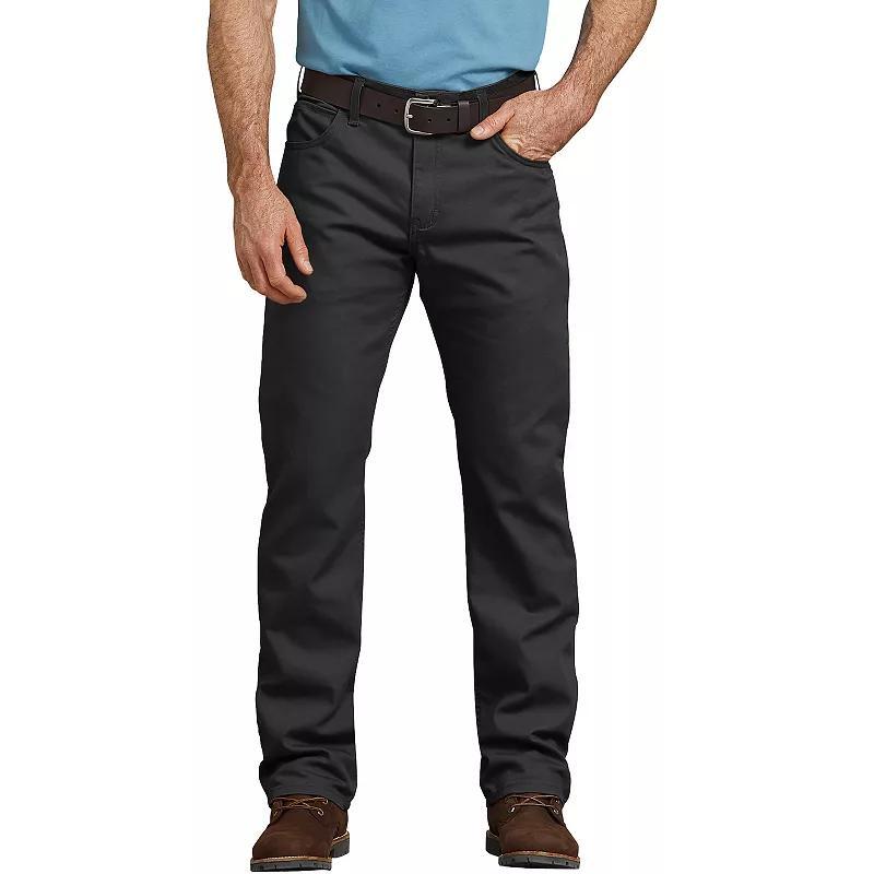 Mens Dickies FLEX Regular-Fit Straight Leg Tough Max Duck 5-Pocket Pants Product Image