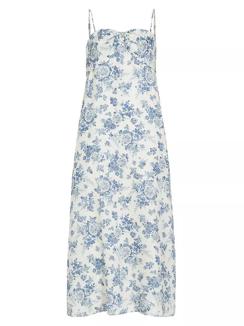 Tilney Floral Linen Maxi Dress Product Image