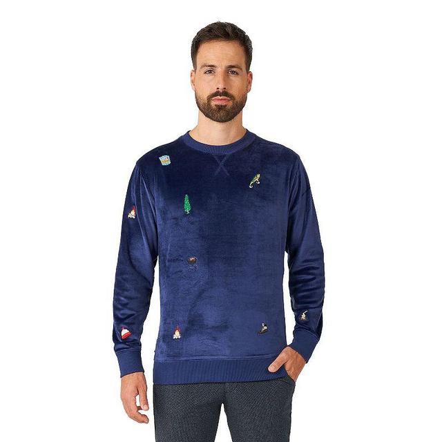 Mens Deluxe Sweater Christmas Icons Product Image