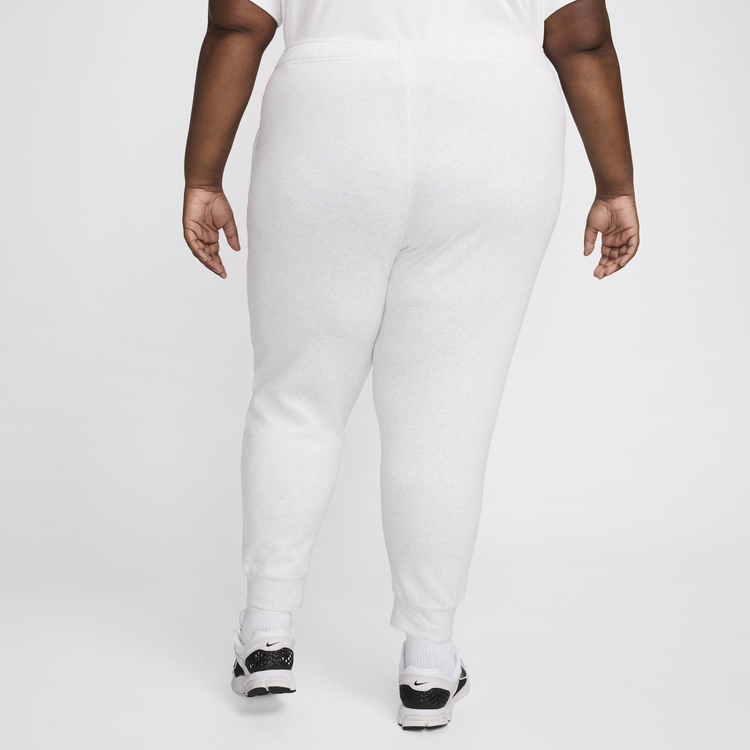 Womens Nike Sportswear Club Fleece Mid-Rise Jogger Pants (Plus Size) Product Image