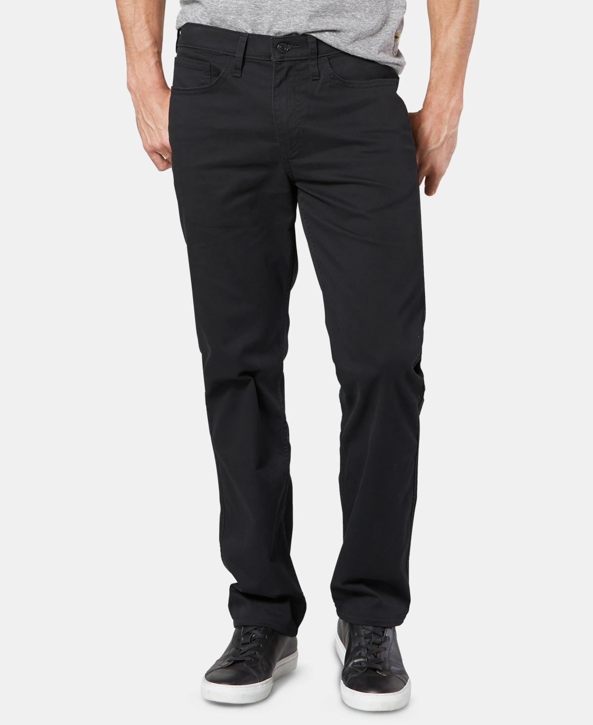 Dockers Mens Straight Cut 2.0 All Seasons Khaki Tech Pants Product Image