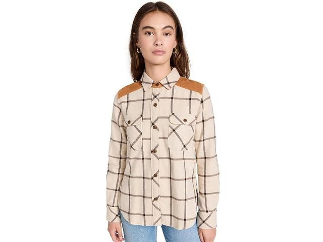 Faherty Daly Shirt (Olivia Plaid) Women's Clothing Product Image