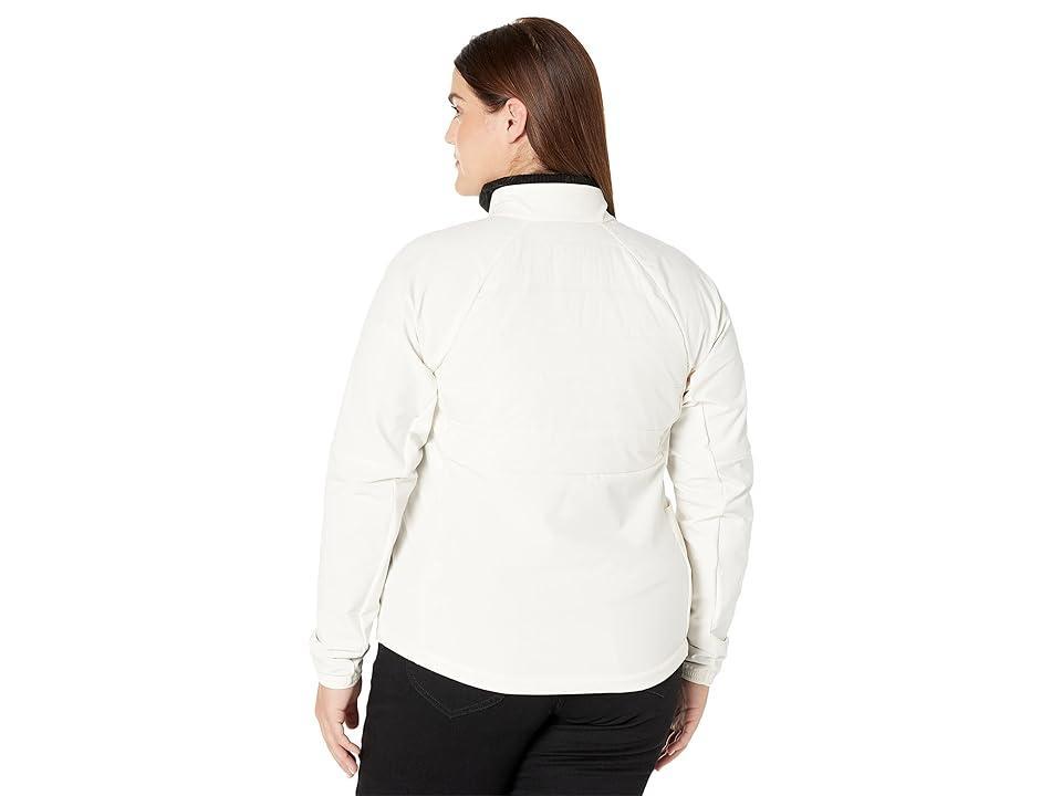 The North Face Plus Size Shelter Cove Hybrid Jacket (Gardenia ) Women's Clothing Product Image