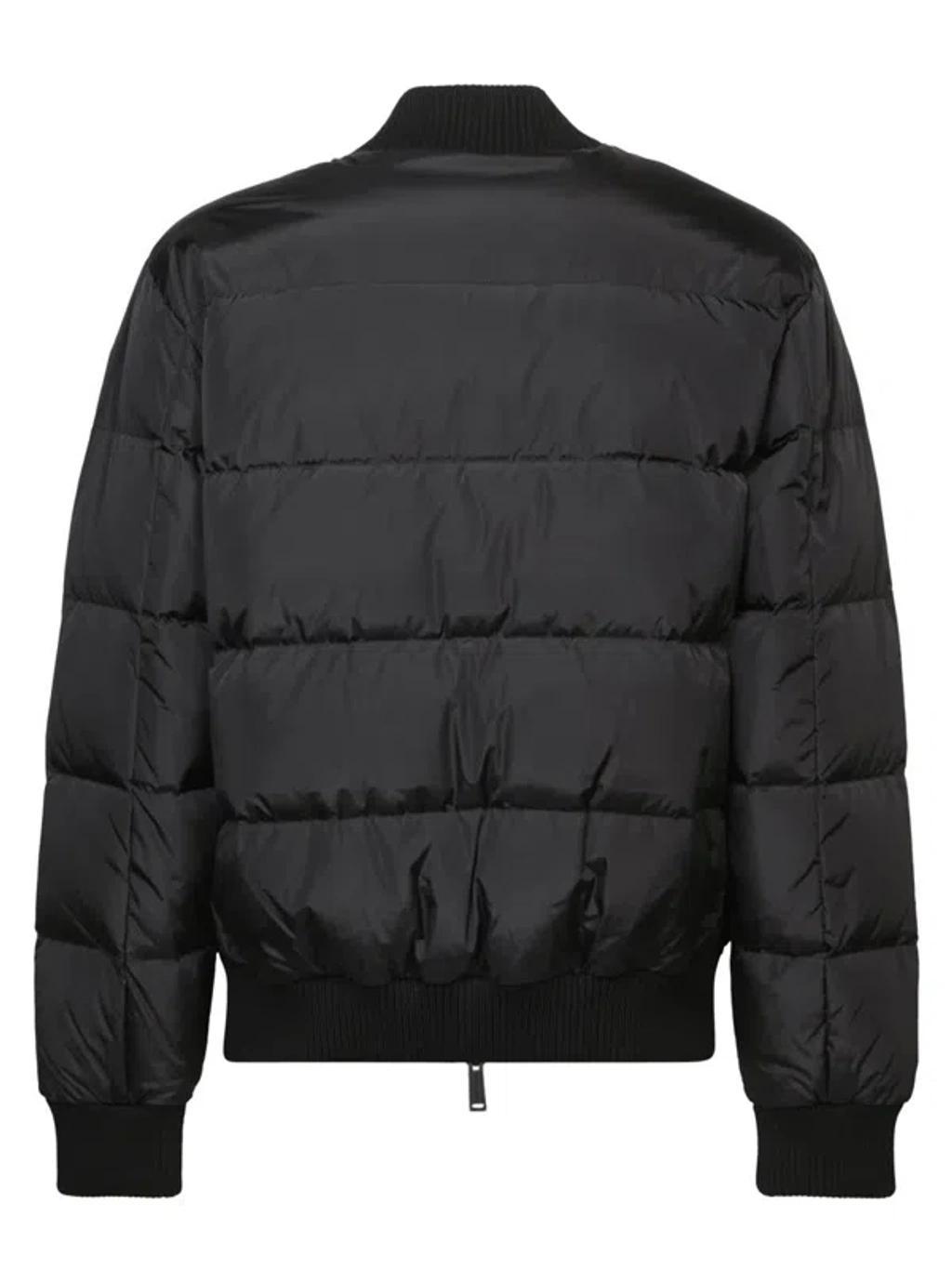 DSQUARED2 Men's Padded Bomber Jacket In Black Product Image