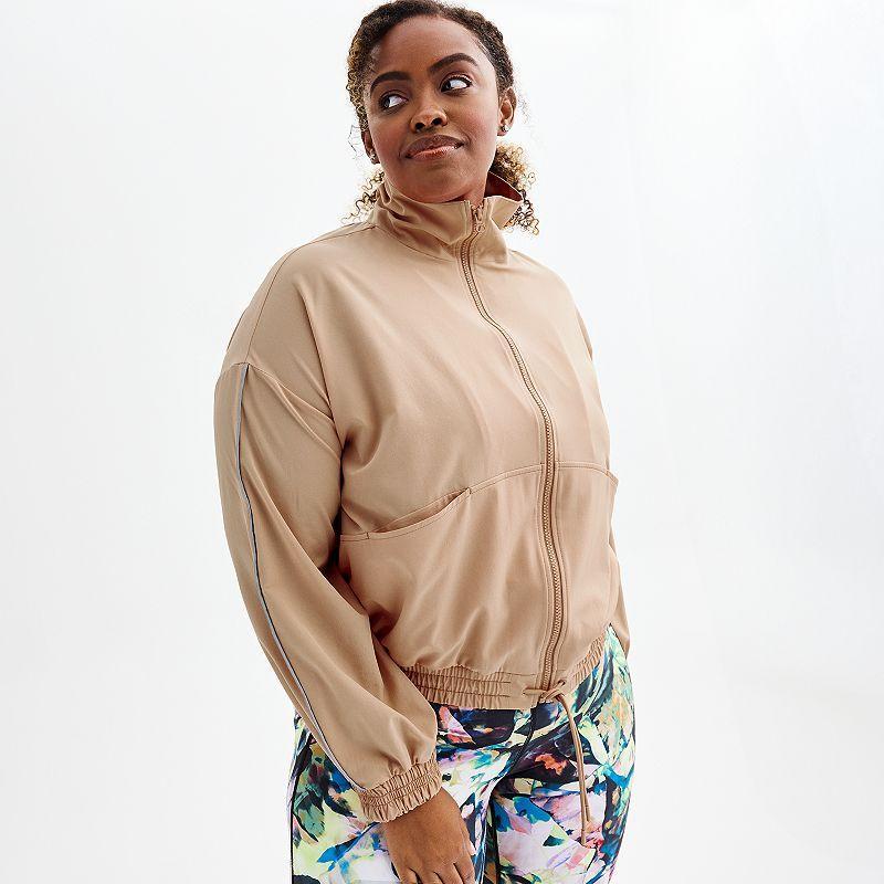 Plus Size Tek Gear Windbreaker Jacket, Womens Product Image