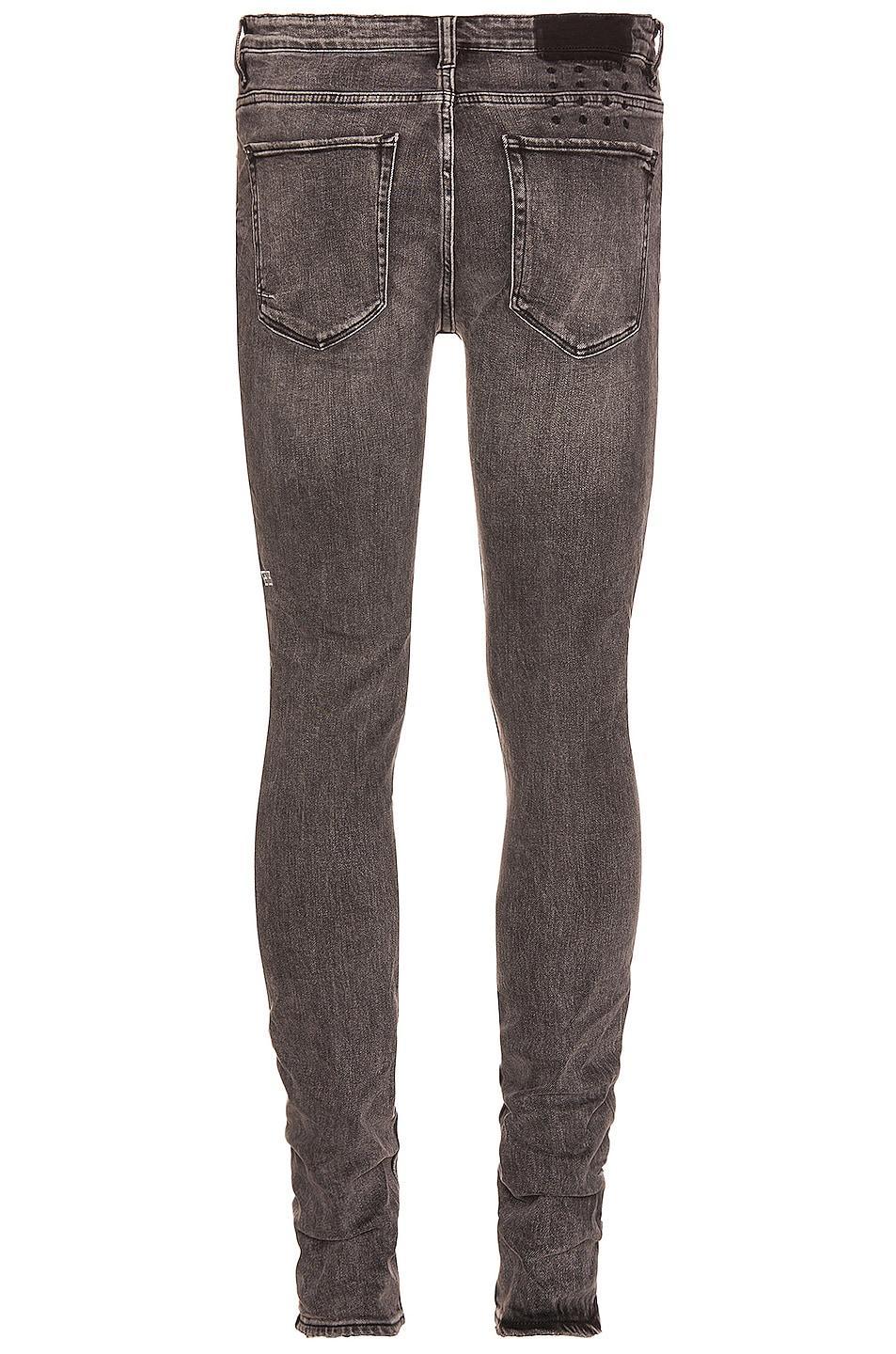 Ksubi Van Winkle Angst Trashed Ripped Stretch Skinny Jeans Product Image