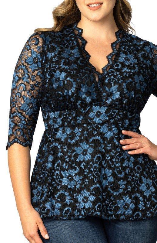 Luxe Lace Top - Plus Product Image