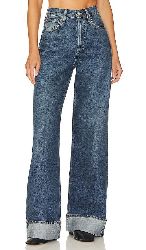 AGOLDE Dame High Waist Wide Leg Organic Cotton Jeans Product Image