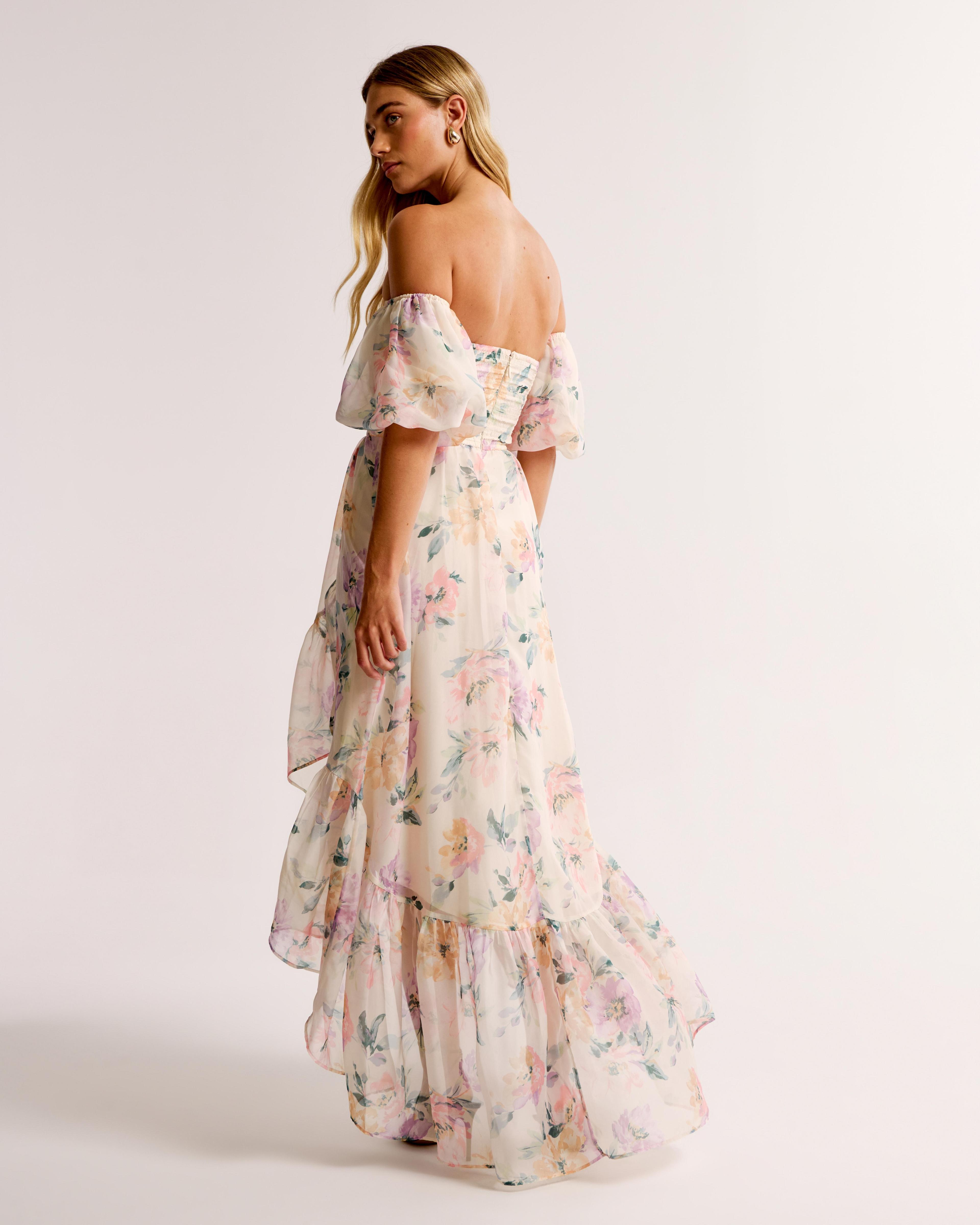 Emerson Off-The-Shoulder Drama Maxi Dress Product Image