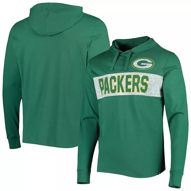 Mens 47 Bay Packers Field Franklin Hooded Long Sleeve T-Shirt Product Image