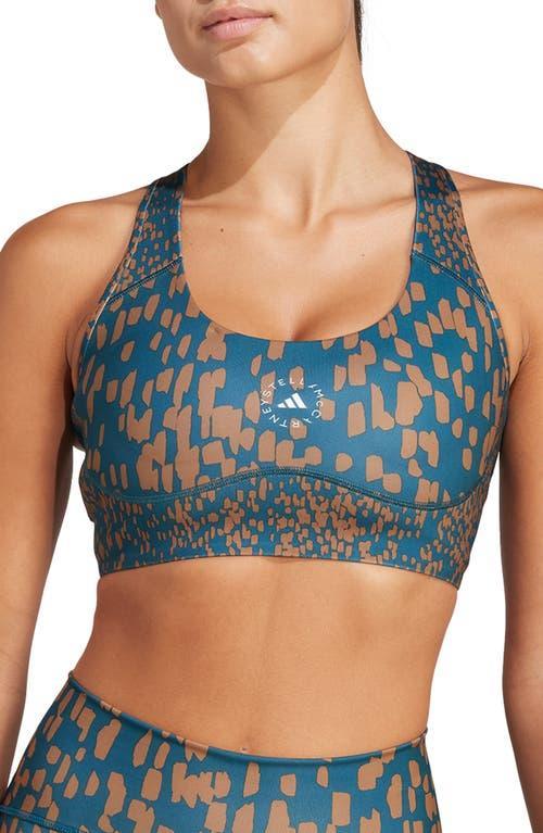 adidas by Stella McCartney TruePurpose Power Impact Training Medium Support Bra IQ4521 (Tech Mineral) Women's Bra Product Image