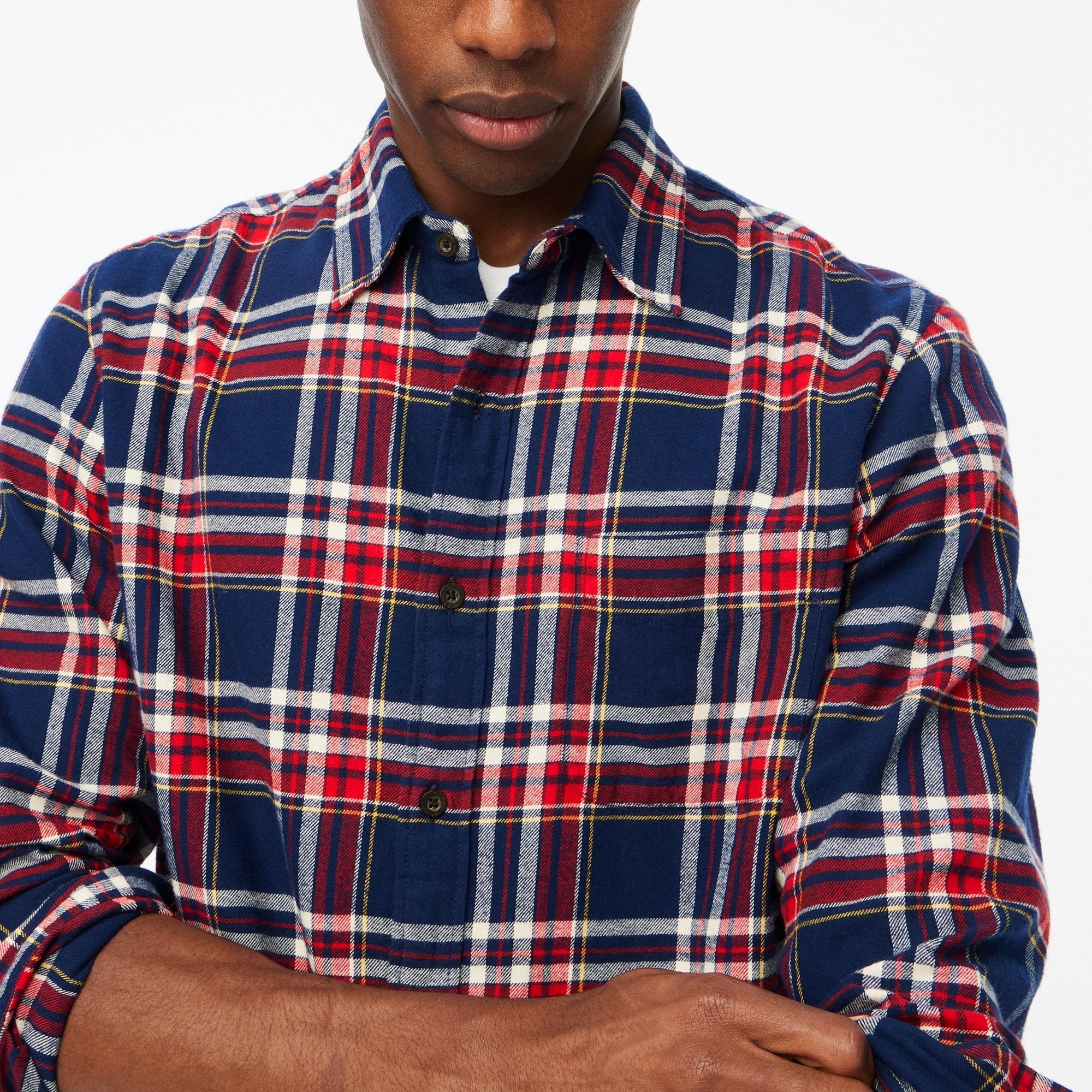 Classic plaid flannel shirt Product Image