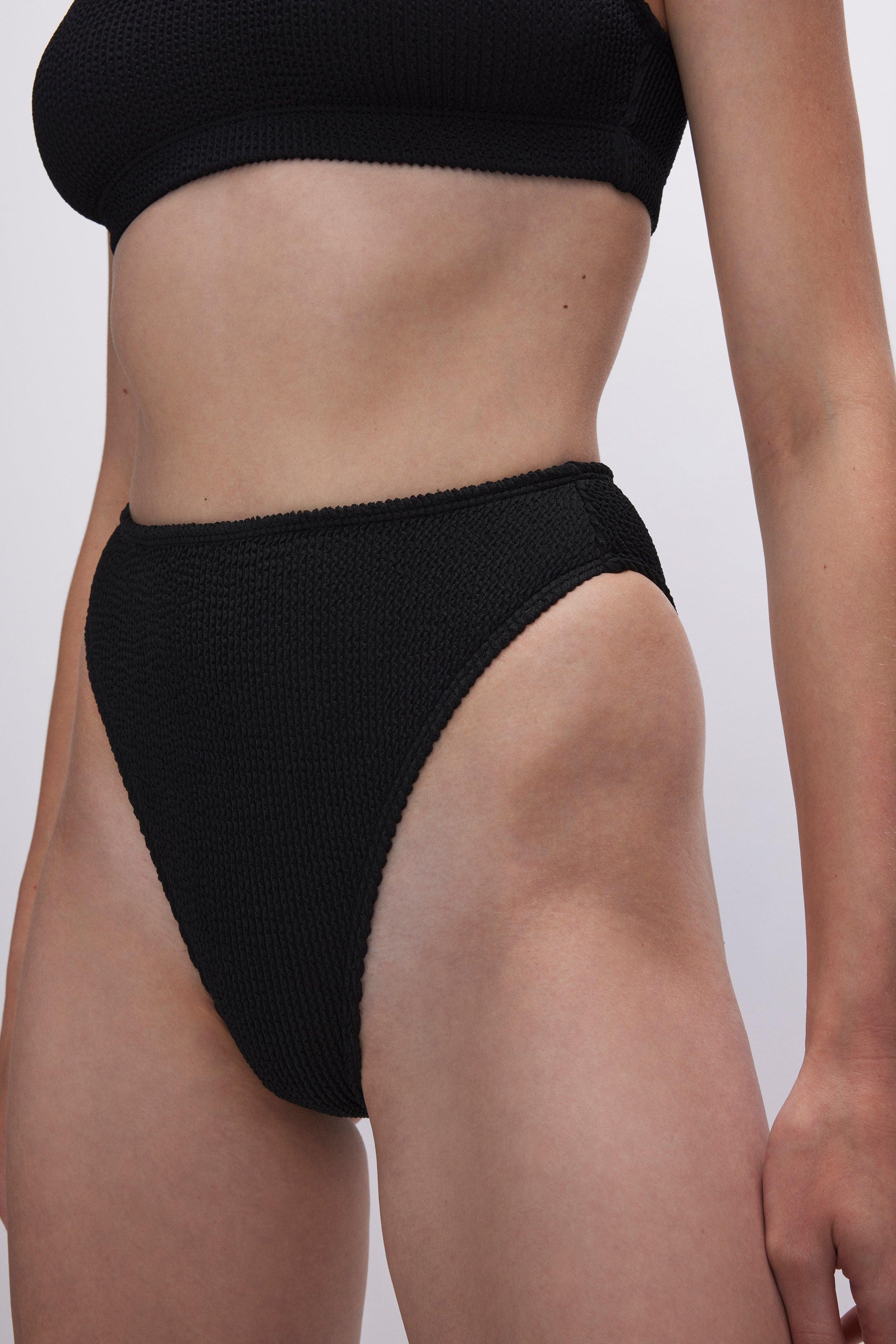 ALWAYS FITS GOOD WAIST BIKINI BOTTOM | BLACK001 Product Image