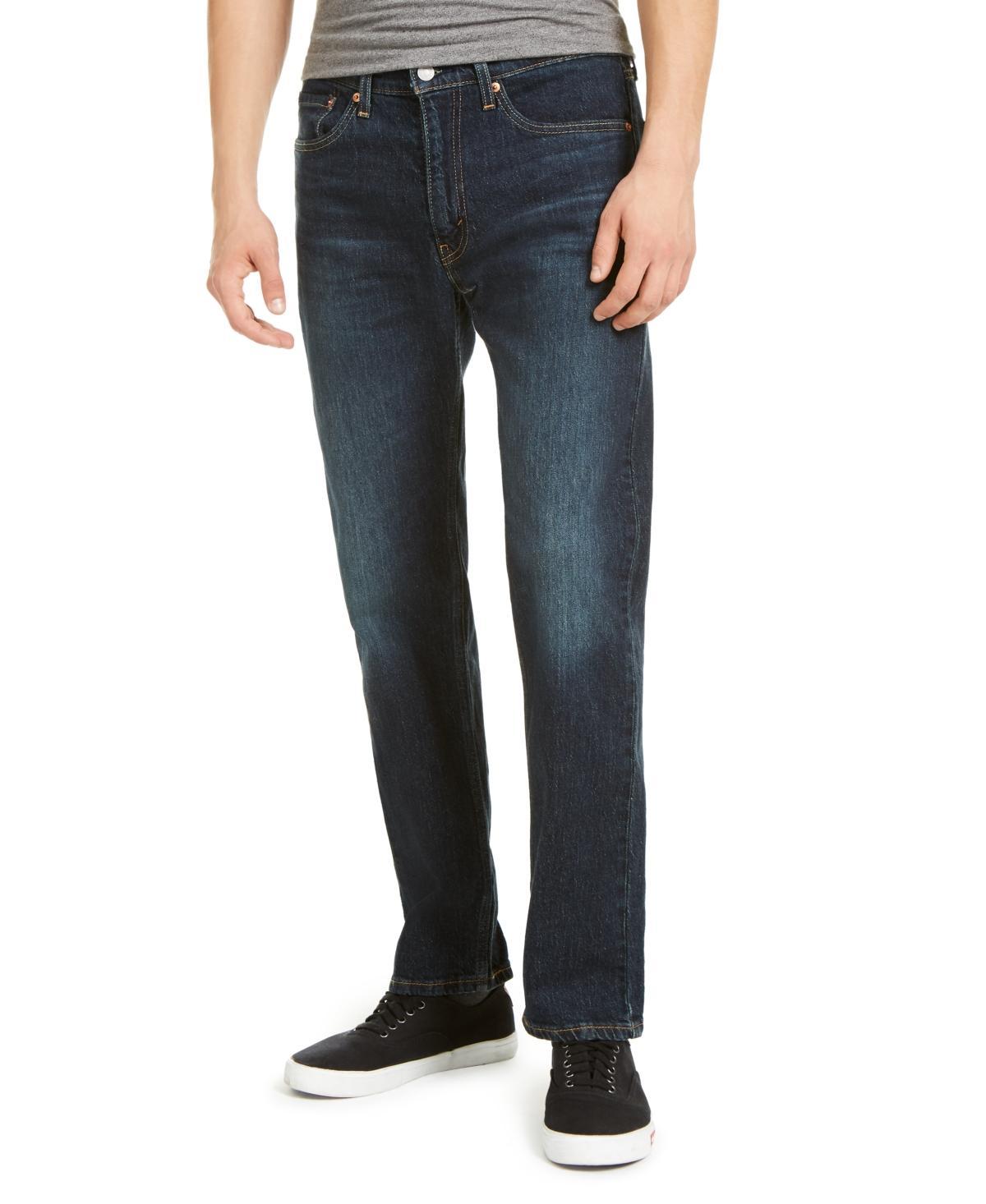 Levis Mens 505 Regular Fit Stretch Jeans Product Image