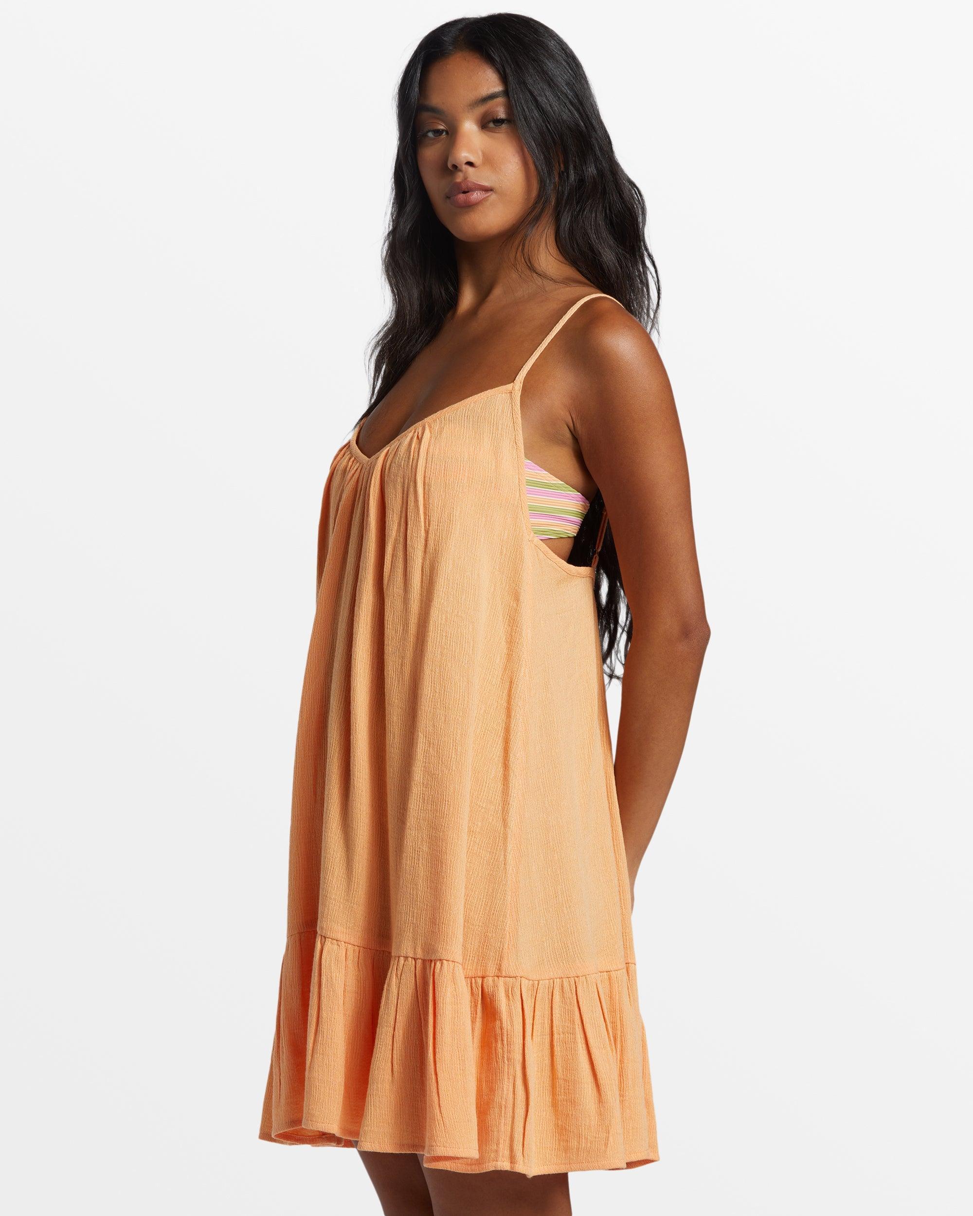 Beach Vibes Beach Cover-Up - Tangy Peach Female Product Image