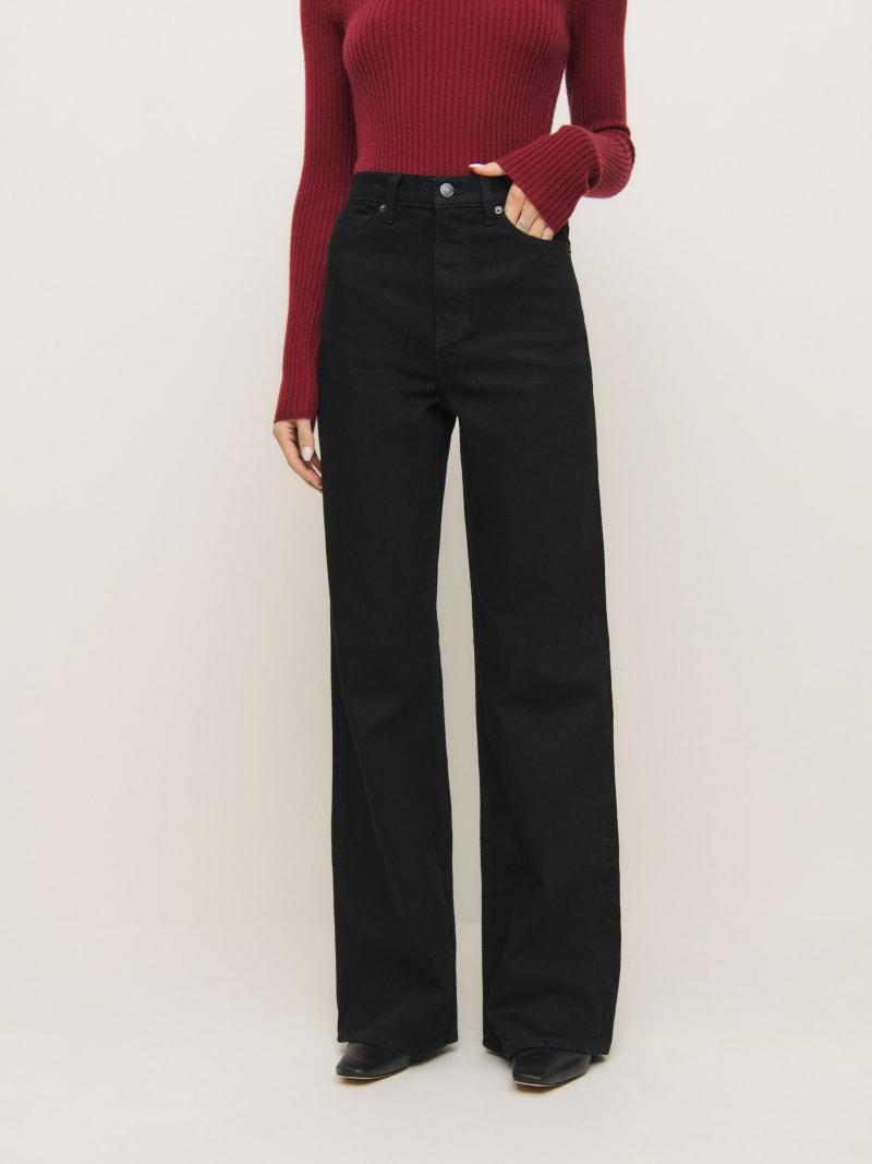 Cary Stretch High Rise Slouchy Wide Leg Jeans product image