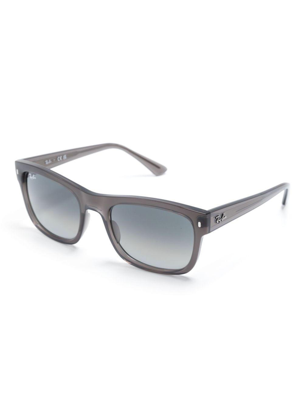 RAY BAN Square-frame Gradient-lenses Sunglasses In Grey Product Image