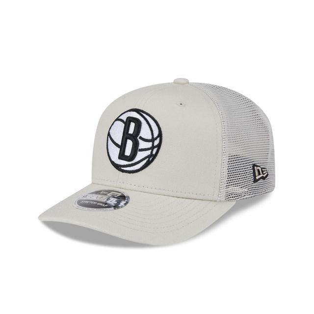 Brooklyn Nets Canvas 9SEVENTY Trucker Hat Male Product Image