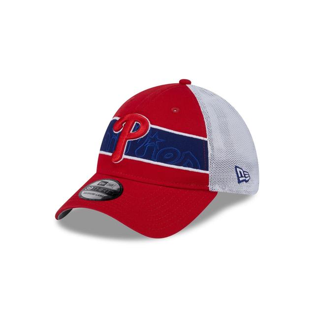 Philadelphia Phillies Banded 39THIRTY Stretch Fit Hat Male Product Image