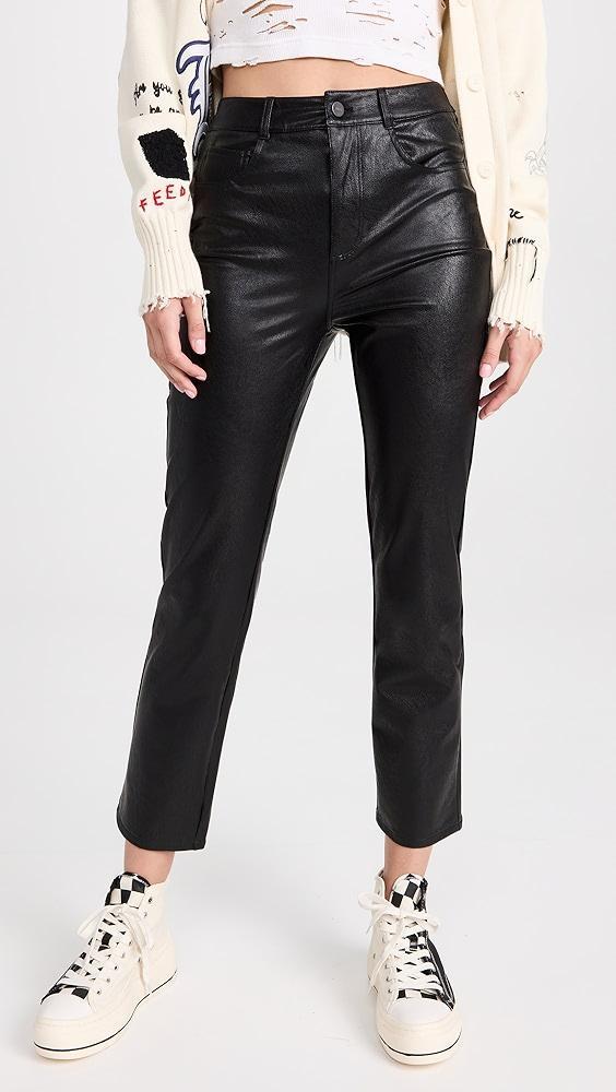 PAIGE Stella Faux Leather Jeans | Shopbop Product Image