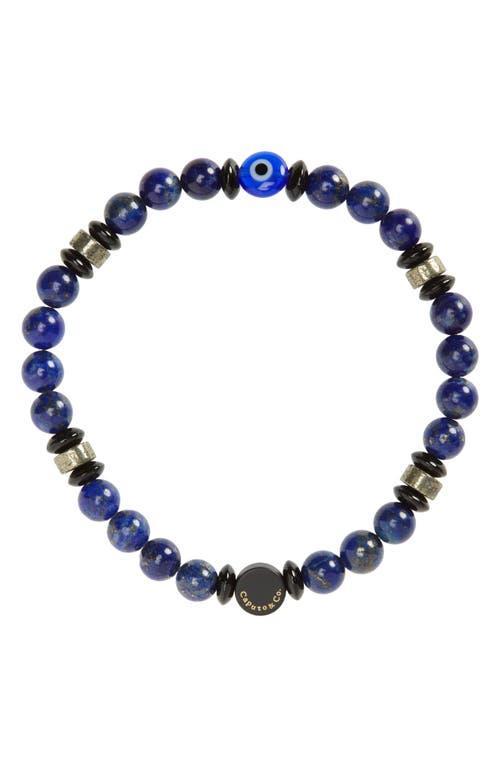 Caputo & Co. Mens Evil Eye Beaded Stretch Bracelet Product Image