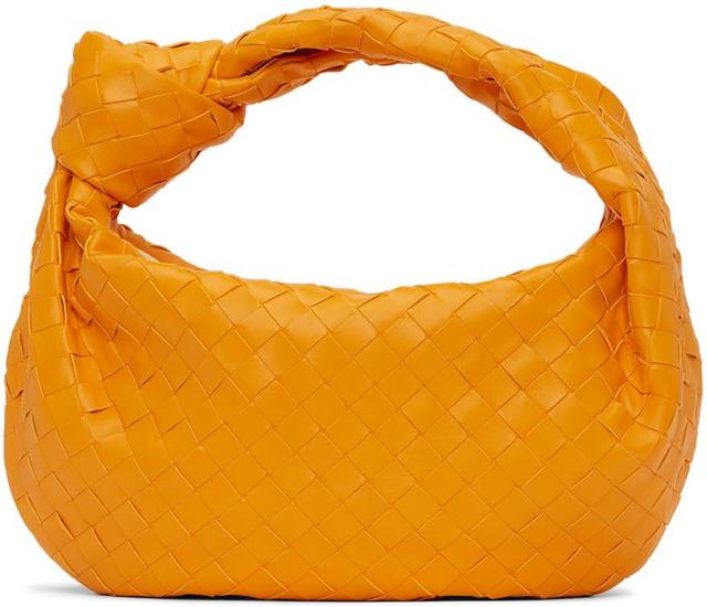 BOTTEGA VENETA Orange Teen Jodie Bag In 7003 Tangerine/gold Product Image