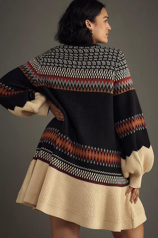 By Anthropologie Bubble-Sleeve Turtleneck Sweater Product Image