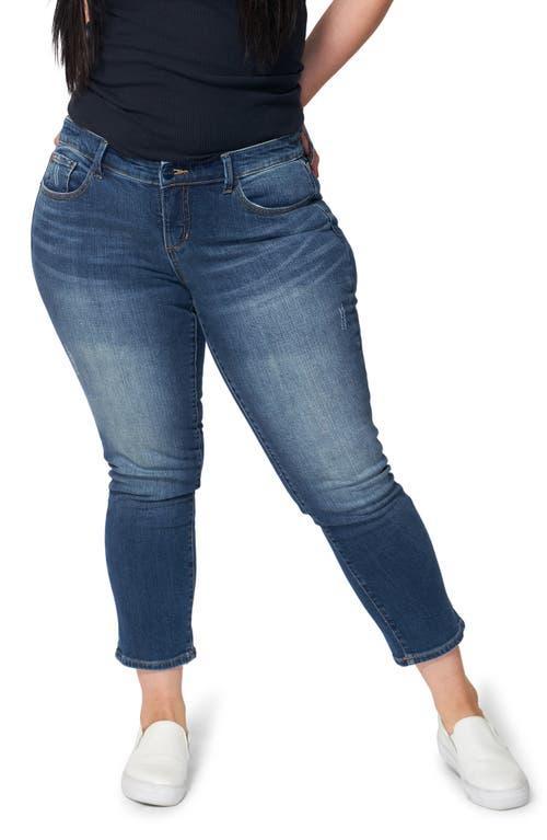 Womens Straight-Leg Ankle-Crop Jeans Product Image