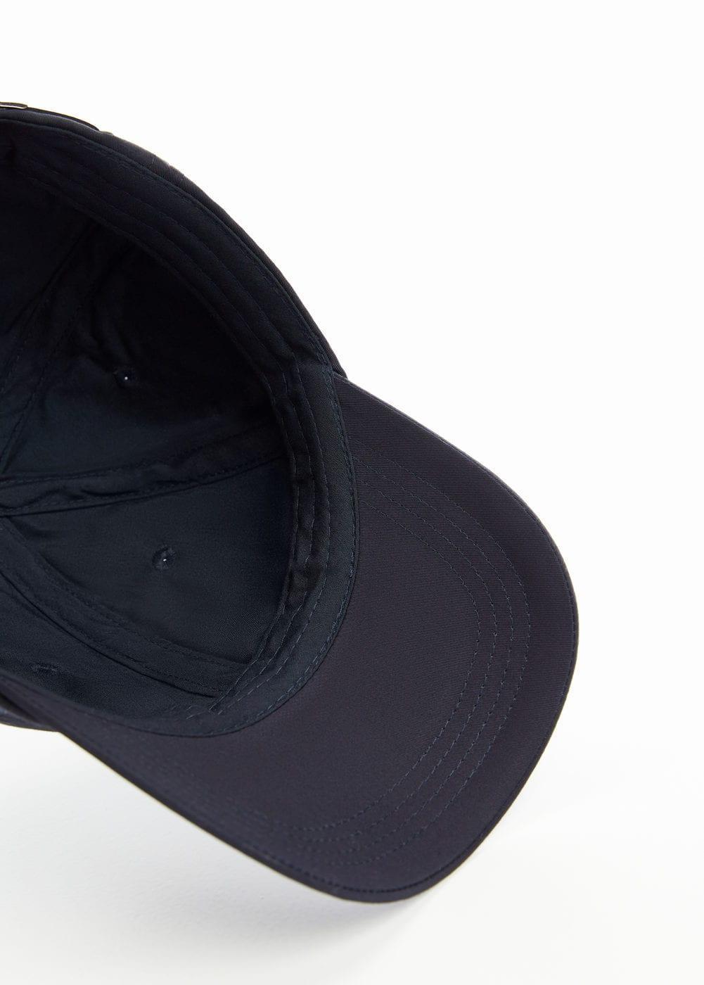 MANGO MAN - Cotton visor cap - One size - Men Product Image