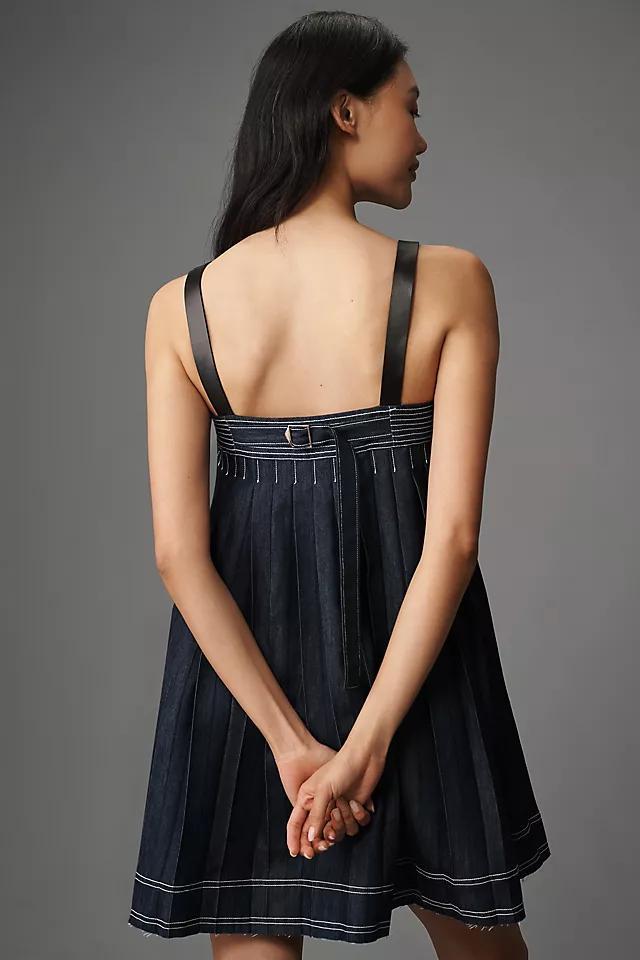 Pilcro Denim Babydoll Mini Dress Product Image