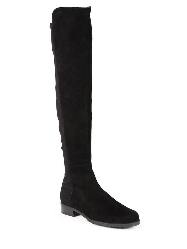 Womens 5050 Over-The-Knee Stretch-Suede Boots Product Image