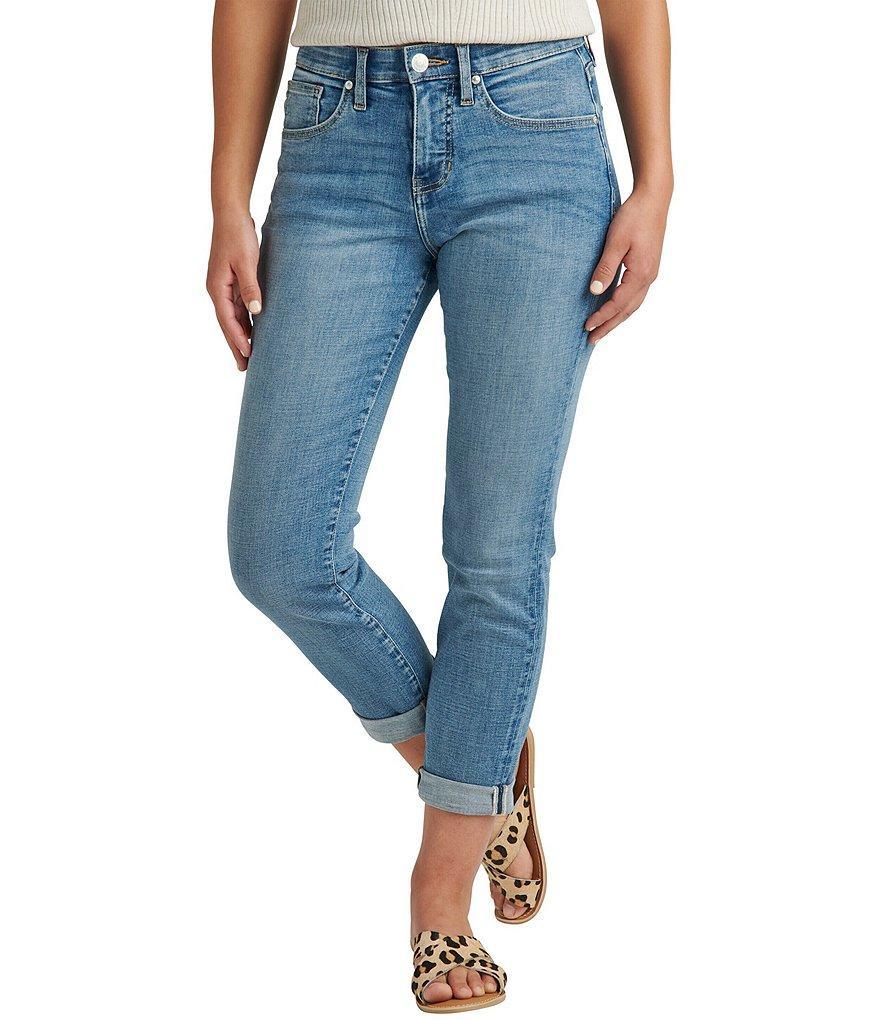 Jag Jeans Carter Best Kept Secret Fit Technology Mid-Rise Girlfriend Jeans Product Image