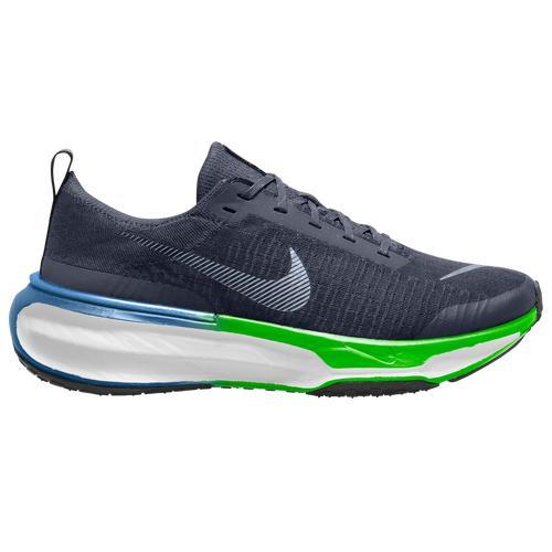 Nike Mens Nike ZoomX Invincible Run Flyknit 3 - Mens Running Shoes Black/Thunder Blue/Armory Blue Product Image