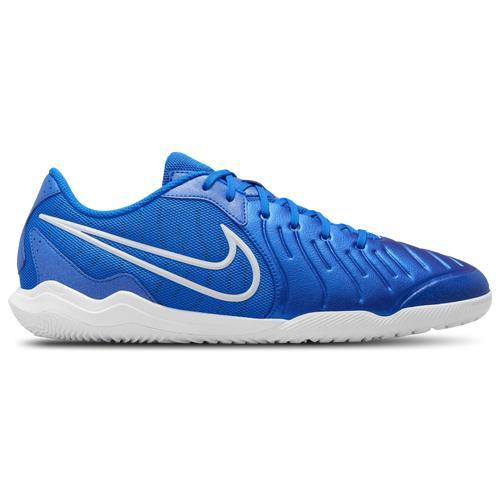 Nike Mens Legend 10 Academy IC - Soccer Shoes White/Soar Product Image