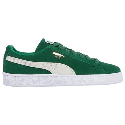 PUMA Womens PUMA Suede Classic - Womens Basketball Shoes Vine/White Product Image